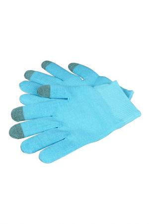 Увлажняющие гелевые перчатки Medolla. Цвет: бирюзовый
