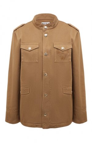 Джинсовая куртка Weill. Цвет: коричневый