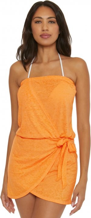 Платье-саронг накидка на пляжное свидание BECCA, цвет Orange Burst Becca