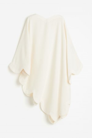 Платье-туника с фестончатыми краями H&M