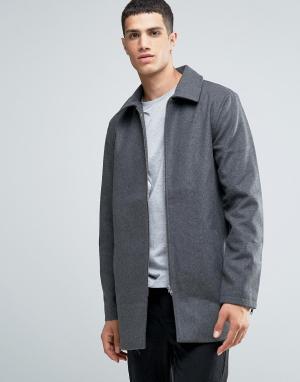 Куртка-макинтош Another Influence. Цвет: серый