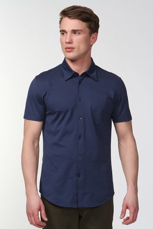 Рубашка Lario Covaldi. Цвет: синий