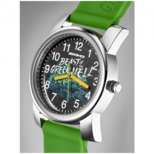 Часы Mercedes B66954228 MERCEDES-BENZ. Цвет: зеленый