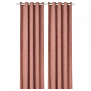 BIRTNA Плотные шторы 1 пара светло-розовые 145х250 см IKEA