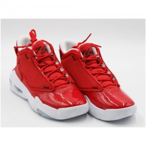 Кроссовки Jordan Max Aura 4, размер 7Y US, красный, белый NIKE. Цвет: белый/красный
