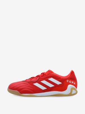 Бутсы мужские Copa Sense.3 IN Sala, Красный adidas. Цвет: красный