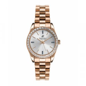 Наручные часы BP3171C.430, серебряный, золотой Beverly Hills Polo Club. Цвет: серебристый/золотистый/серый/золотистый-серебристый