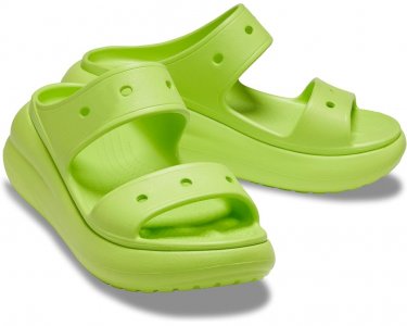 Туфли Classic Crush Sandal, цвет Limeade Crocs