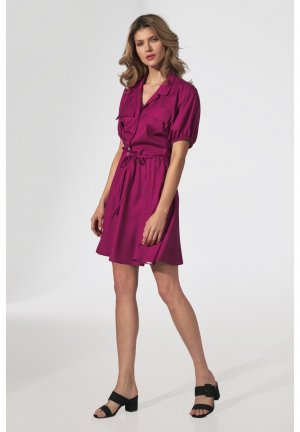 Платье-рубашка , фиолетовый Figl
