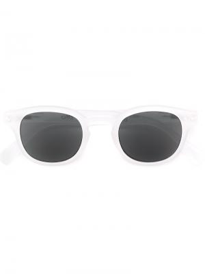 Солнцезащитные очки See Concept. Цвет: белый