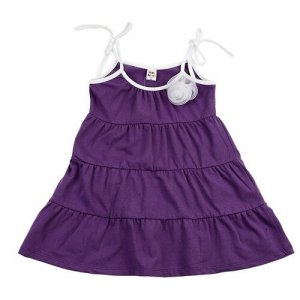 Сарафан для девочек , модель 0411, цвет фиолетовый Mini Maxi. Цвет: мультиколор