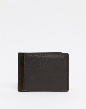 Кожаный бумажник -Коричневый цвет Urbancode