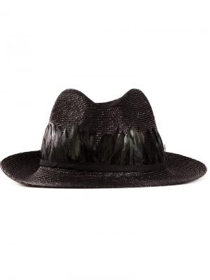 Шляпа Sinatra Filù Hats. Цвет: чёрный