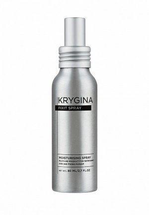 Спрей для фиксации макияжа Krygina Cosmetics спрей, основа под макияж, праймер лица Fixit Spray, 80 мл. Цвет: прозрачный