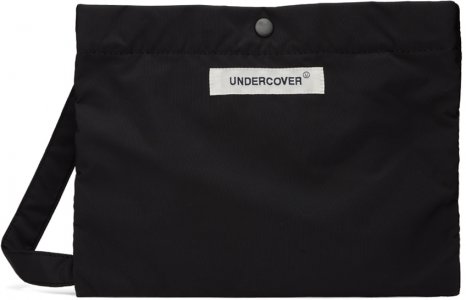 Черная сумка-тоут с нашивками UNDERCOVER