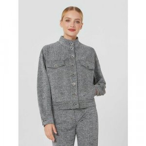 Пиджак , размер 50, серый Lo. Цвет: серый