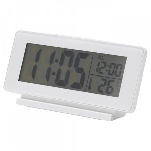 ИКЕА ФИЛЬМИС часы-термометр будильник белый IKEA