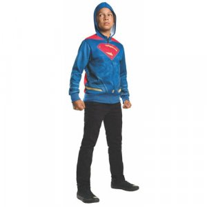 Карнавальный костюм Rubies Толстовка Супермен детская RUBIE'S. Цвет: синий