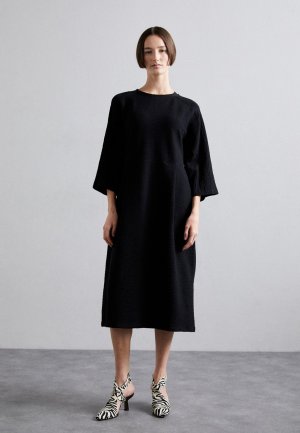 Платье из джерси Transfer Dress , черный Henrik Vibskov
