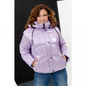 Куртка , размер 48, фиолетовый Натали. Цвет: лавандовый/фиолетовый