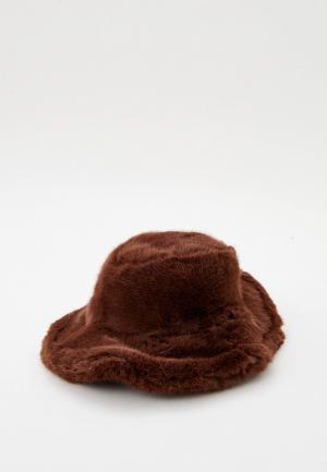 Шляпа Mango COWFUR. Цвет: коричневый