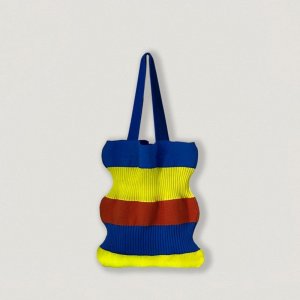 Зимняя сумка в полоску, контрастный стиль, простая модная атмосфера, большая вместительная на одно плечо VIA ROMA
