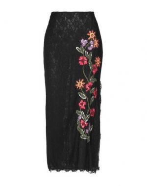 Длинная юбка MARIELLA BURANI. Цвет: черный