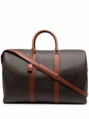 Дорожная сумка с монограммой Saint Laurent. Цвет: коричневый