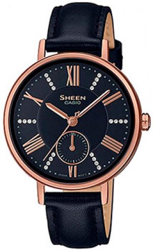 Японские наручные женские часы SHE-3066PGL-1A. Коллекция Sheen Casio