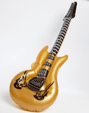 Надувная гитара Temerity Jones. Цвет: золотой
