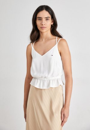 Топ ESSENTIAL STRAPPY , цвет white Tommy Jeans