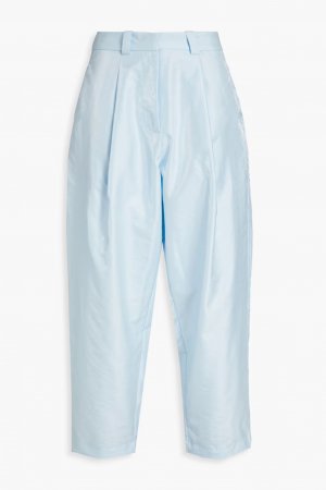 Укороченные зауженные брюки Jill из тафты , голубое небо Stella Nova