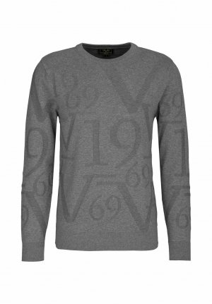 Вязаный свитер ROGER , цвет heather grey 19V69 Italia