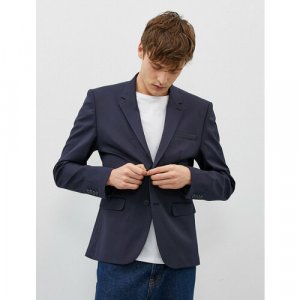 Пиджак , размер 56, синий KOTON. Цвет: синий/темно-синий