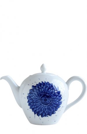Чайник In Bloom Bernardaud. Цвет: синий