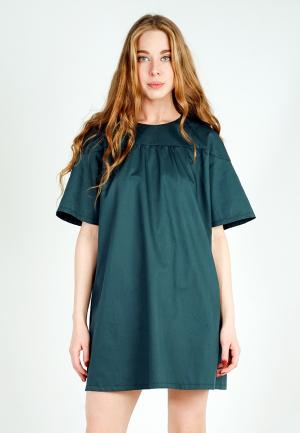 Платье Burlo. Цвет: зеленый