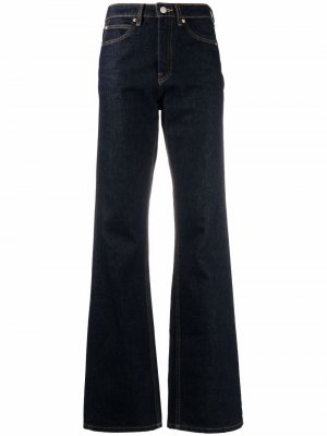 Расклешенные джинсы средней посадки Zadig&Voltaire. Цвет: синий