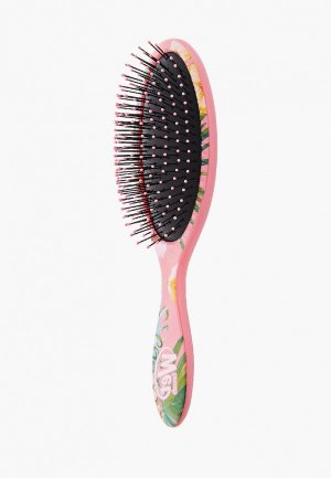 Расческа Wet Brush для спутанных волос Тропики. Цвет: розовый