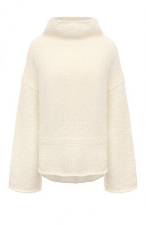 Шерстяной свитер AERON. Цвет: кремовый