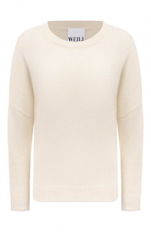 Кашемировый пуловер Weill. Цвет: кремовый