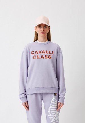 Свитшот Cavalli Class. Цвет: фиолетовый