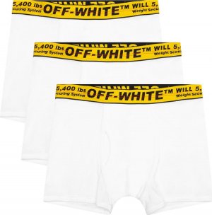Боксеры Classic Industrial Tripack Boxers 'White/Yellow', белый Off-White