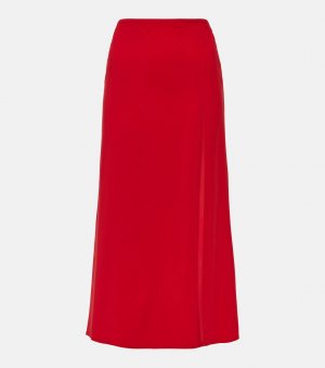 Базовая юбка миди , красный Karla Colletto