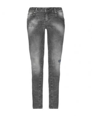 Джинсовые брюки AB/SOUL. Цвет: стальной серый