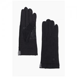 Перчатки женские (0701-7-11) размер 7-8, черный Nadia Piskun. Цвет: черный