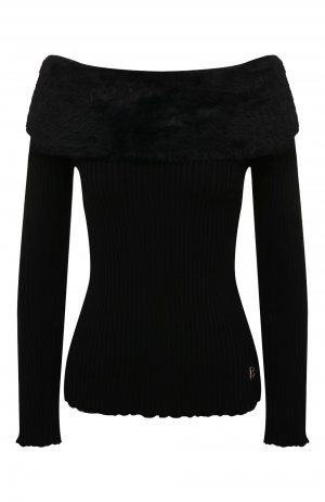 Пуловер Blugirl. Цвет: чёрный