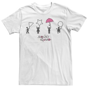 Мужская футболка с зонтиком для игры в кальмара Game Icons Licensed Character