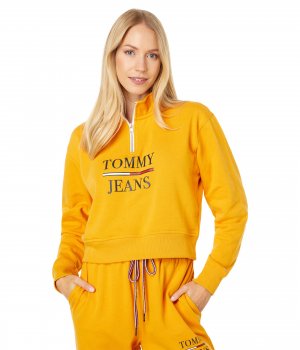 Пуловер , 1/2 Zip Crop Pullover Tommy Jeans