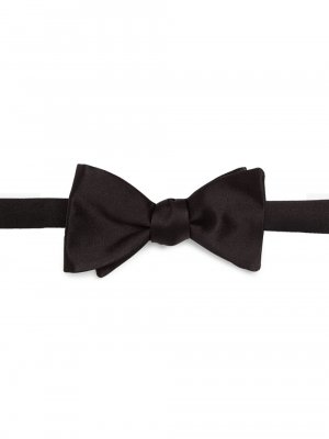 Однотонный шелковый галстук-бабочка , черный Ralph Lauren Purple Label