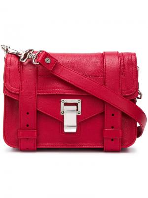 PS1 Mini satchel tote Proenza Schouler. Цвет: красный